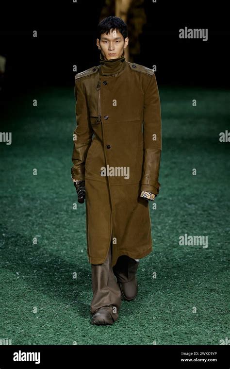 burberry london fashion week february 2023|burberry winter 2024 runway green.